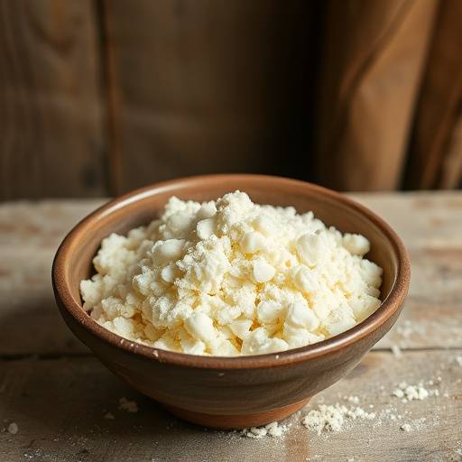 A bowl of Pap, a staple food made from maize flour.
